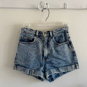 Distressed high waisted American Apparel Jeans